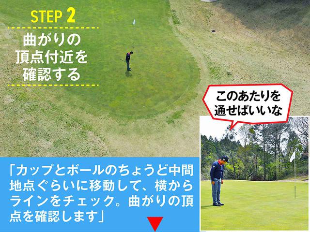 画像2: 上り10㍍。時松式 ライン読みのルーティン