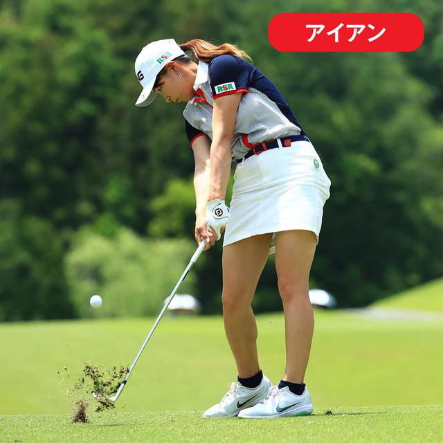画像14: 【アプローチ】しぶこの10㍎練習法①。青木翔コーチ流、飛んで曲がらないショット力が手に入る!