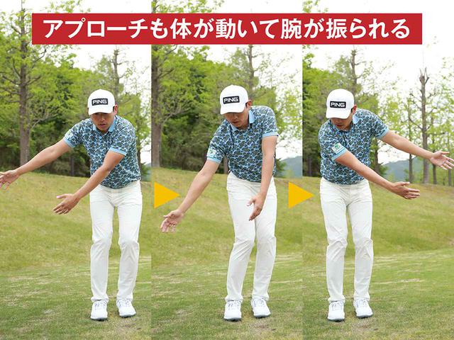画像2: A、体で打つのが難しいから