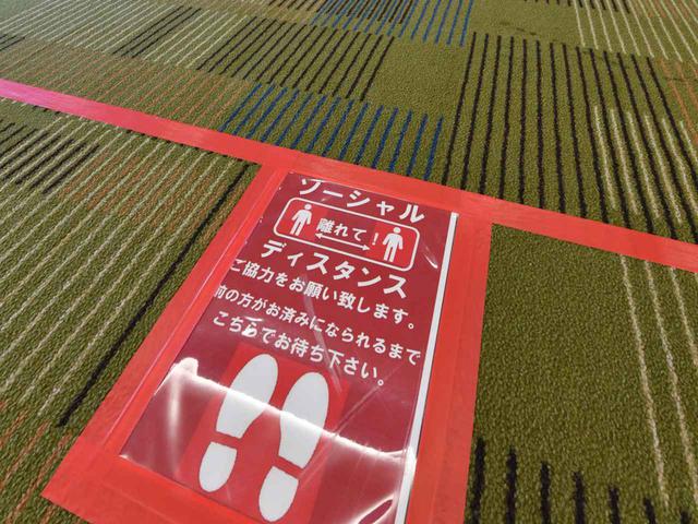画像: 【コースのコロナ対策】ソーシャルディスタンス!