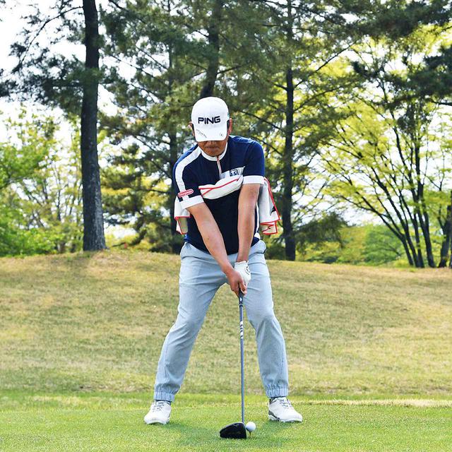 画像7: 【ドライバー】曲がらず! 飛ばせる! 大型ヘッドの最強インパクト。ヘッドは地面をひきずるほどゆるやかになる(前編)
