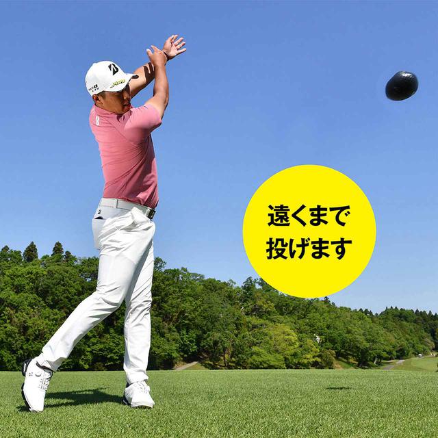 画像16: 【ドライバー】曲がらず! 飛ばせる! 大型ヘッドの最強インパクト(後編)堀川未来夢プロも低く長く振っていた