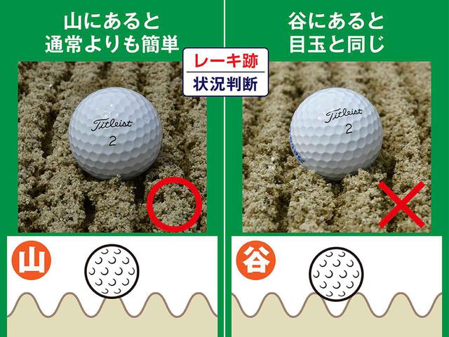 画像1: レーキ跡 状況判断