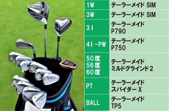 画像1: ウルフのクラブセッティング