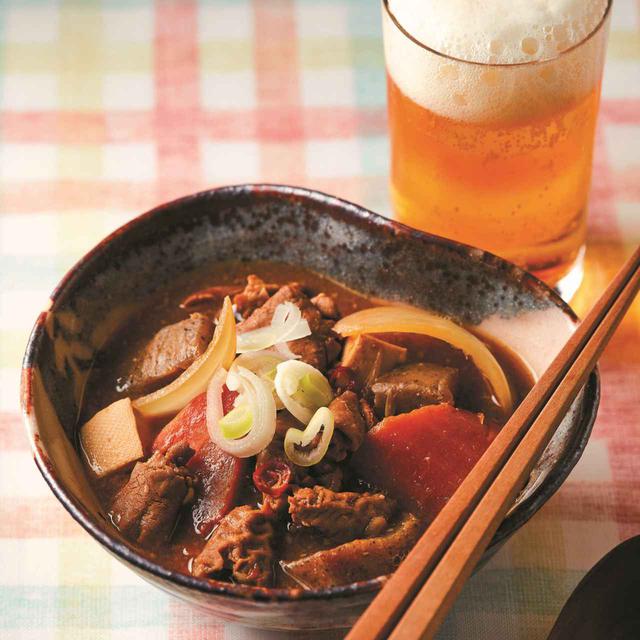 画像: 写真は盛り付け例です。豆腐と玉ねぎはお取り寄せには含まれません