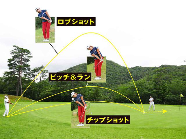 画像: しぶこの約束。 打ち方は変えず同じキャリーを弾道で打ち分ける