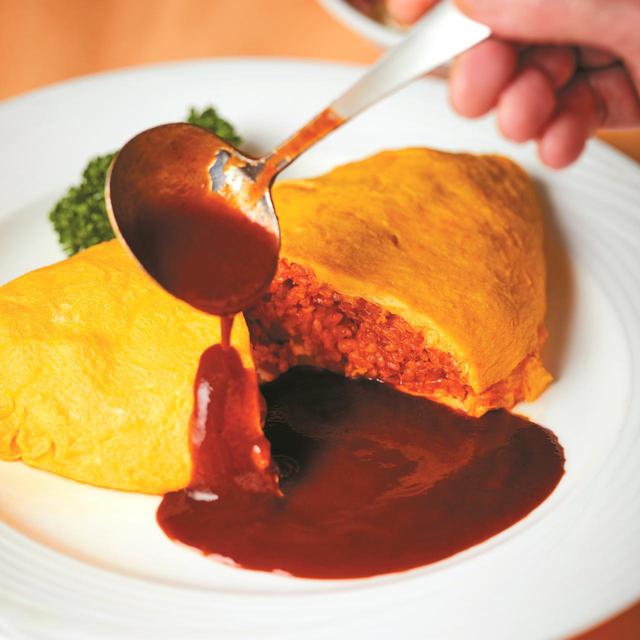 画像: 篭坂ゴルフクラブの「オムライス」(1410円)