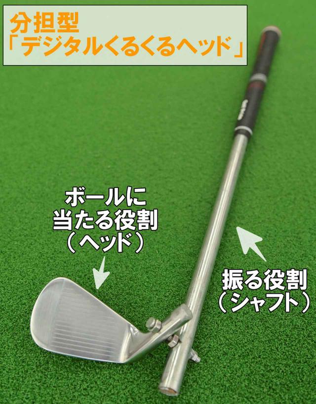 画像: デジタルスウィングを可能にする新道具!