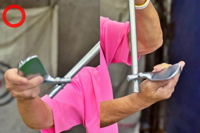 画像: 「道具は変わらない、体は毎日変わる。道具の動きのみを考えれば、力まず毎回同じように打てます」