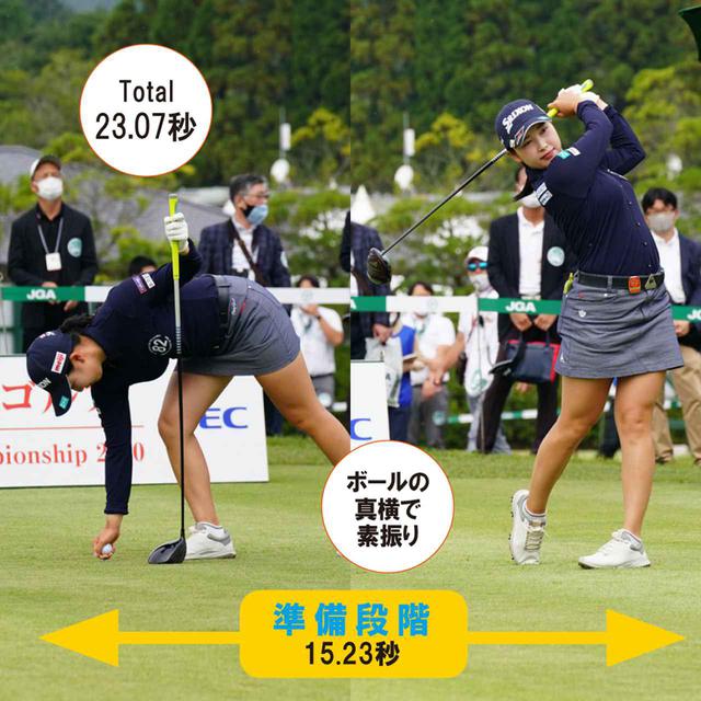 画像1: 【選手②】小祝さくら 無意識にイメージどおりに打てる理想形