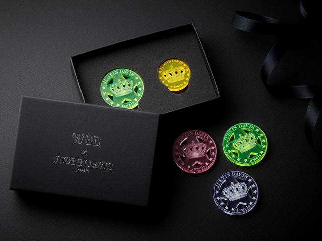 画像: ジャスティンデービス×週刊ゴルフダイジェストのグリーンマーカー