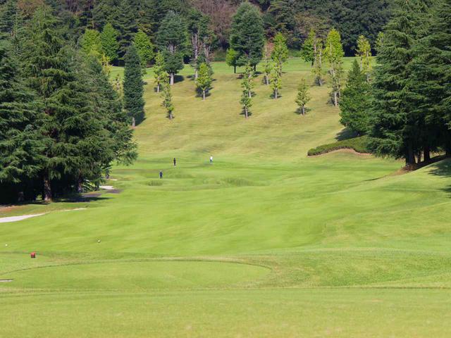 画像: 西コース1番ホール