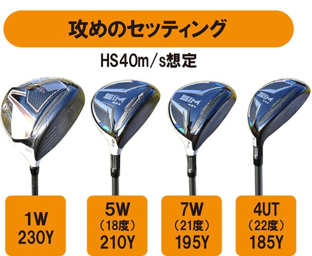 画像2: 【セッティング】 おすすめは5W・7W・4UT