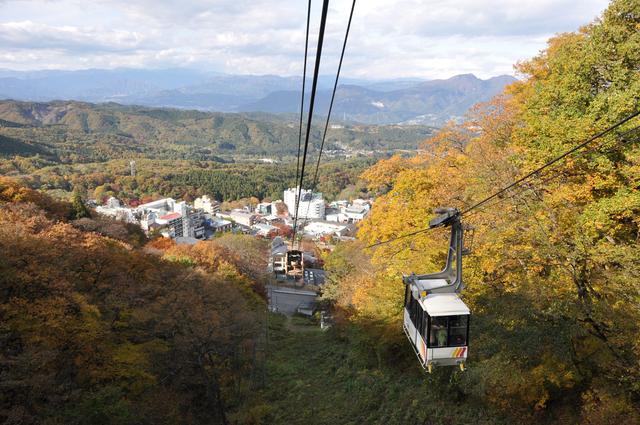 画像: 伊香保ロープウェイ 温泉街から出発する約4分間の空中散歩と絶景が楽しめます。