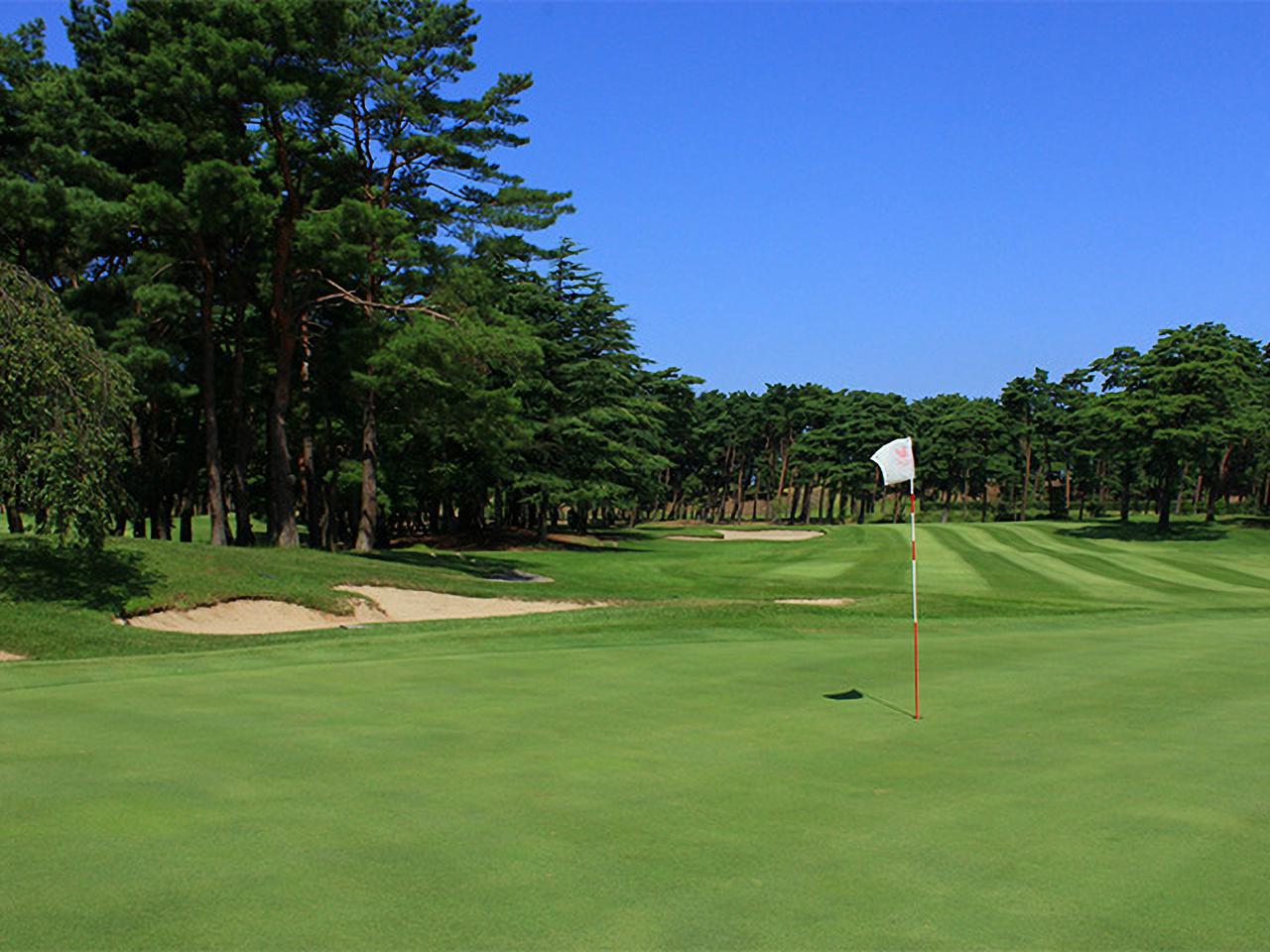 画像: 紫雲ゴルフ倶楽部　加治川コース№9