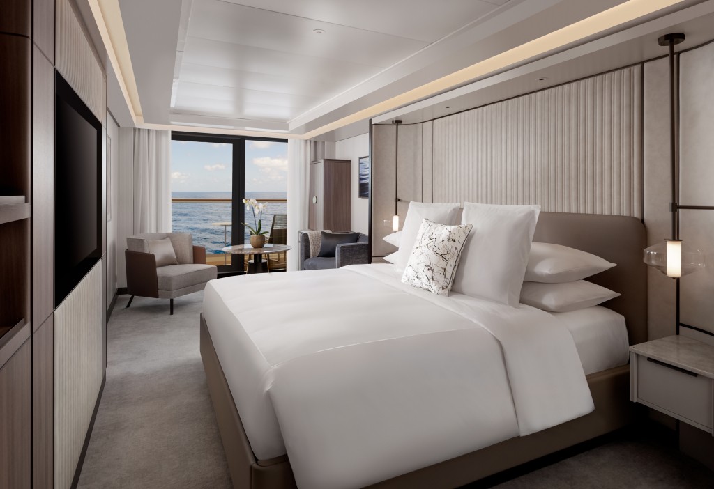 画像: テラス・スイート ©The Ritz-Carlton Yacht Collection