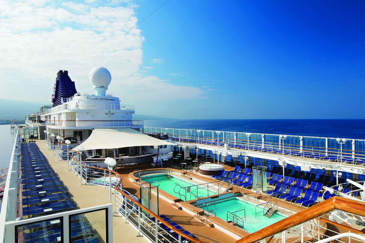 画像: 「プライド・オブ・アメリカ」のデッキ