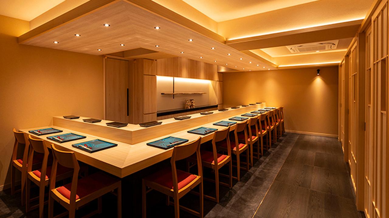 画像: 鮨 よこ田　店内