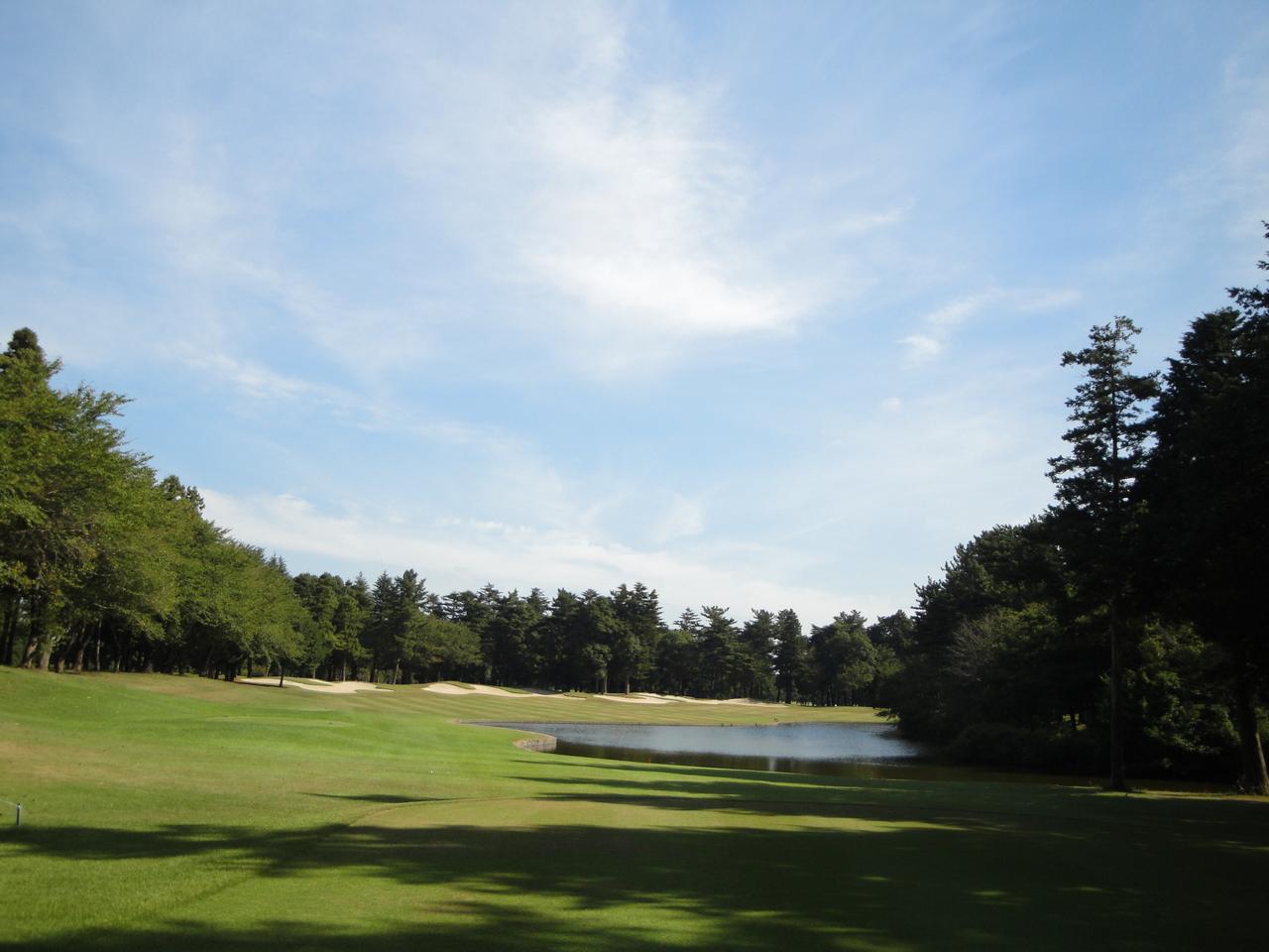 画像: クイーン12番。ZOZOCHAMPIONSHIPでは6番ホールとして使用されたPAR5。