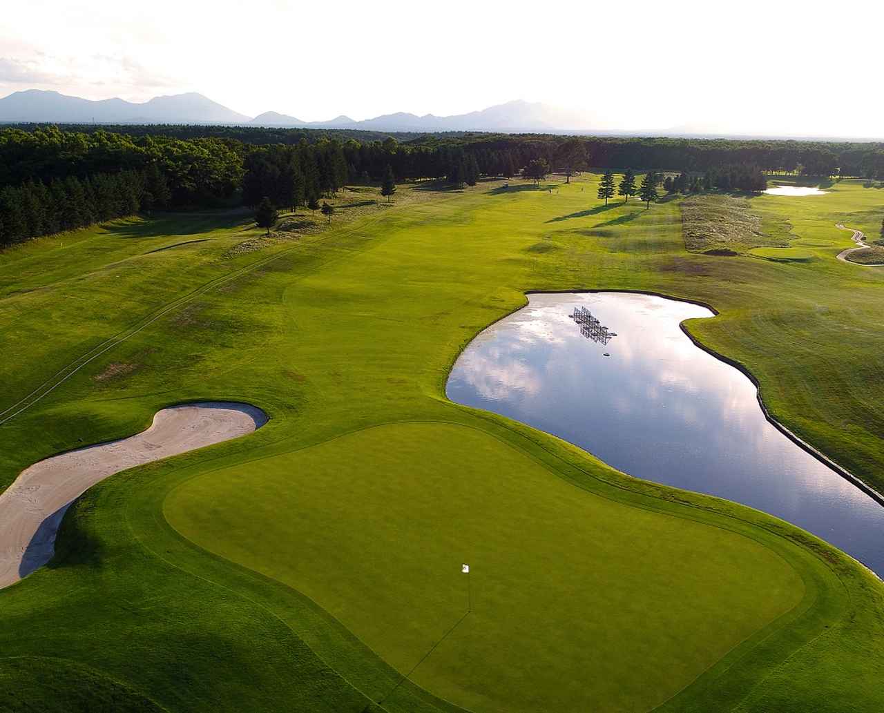 画像: ザ・ノースカントリーゴルフクラブ　18番