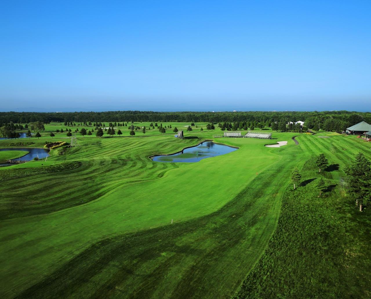 画像: ザ・ノースカントリーゴルフクラブ　18番