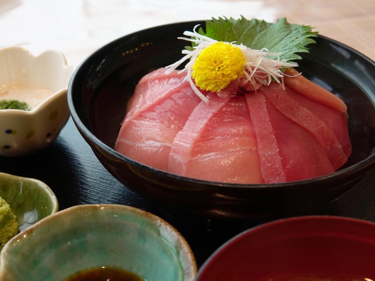画像: 豊洲直送 特選 生本まぐろ丼