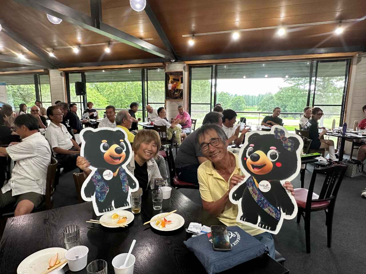 画像: マレーシアの「観光年2026」を盛り上げる公式キャラクター、マレーグマのウィラとマンジャと記念撮影!