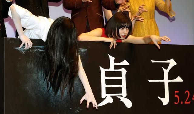画像4: 池田エライザ/5月24日公開の映画『貞子』の完成披露試写イベントに登場。「ただ怖い映画というわけでなくて、一味違う幽霊模様というか、人間模様が描かれています」