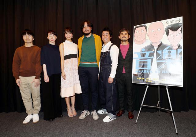 画像1: 楽器経験のない不良たちがバンドを始める……。岩井澤健治監督が7年をかけて作り上げた手描きアニメ映画「音楽」が待望の公開!
