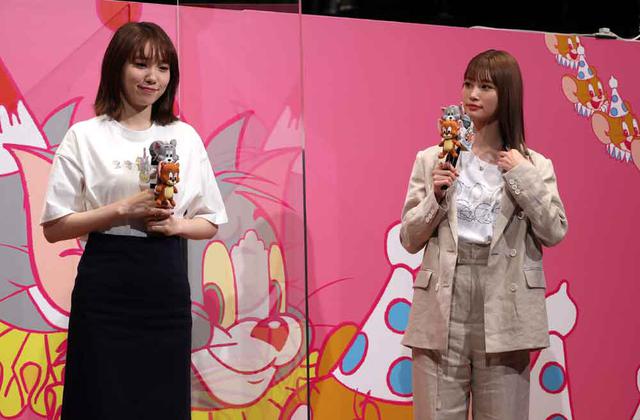 画像1: 実写映画『トムとジェリー』公開記念、ラフォーレ原宿で企画展を実施。トムジェリファンの「飯豊まりえ」と「生見愛瑠」が魅力を語る