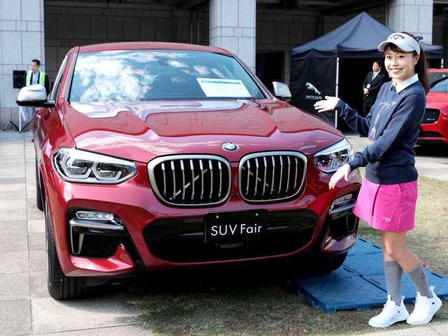 画像: BMWのX4は、屋根が低くてスポーティ