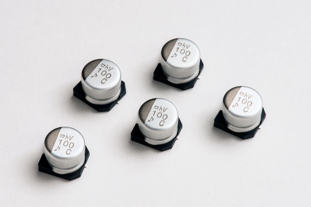 画像 : 「電源用電解コンデンサ」