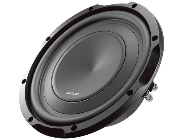 画像: 250mm口径の薄型サブウーファーユニットAPS10 S4S。