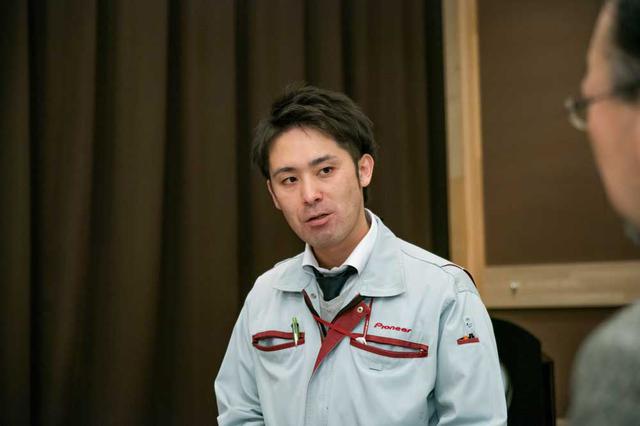 画像: 東北パイオニアの安西貴史氏。TS-Z900PRS開発の中心人物である。