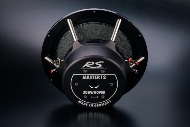 画像1: 独RSオーディオの最上級サブウーファーRS Master 12に特別仕様のブラックエディションが追加