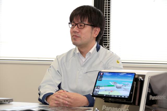 画像: パナソニック株式会社オートモーティブ社 音響設計担当 田食寛之氏。