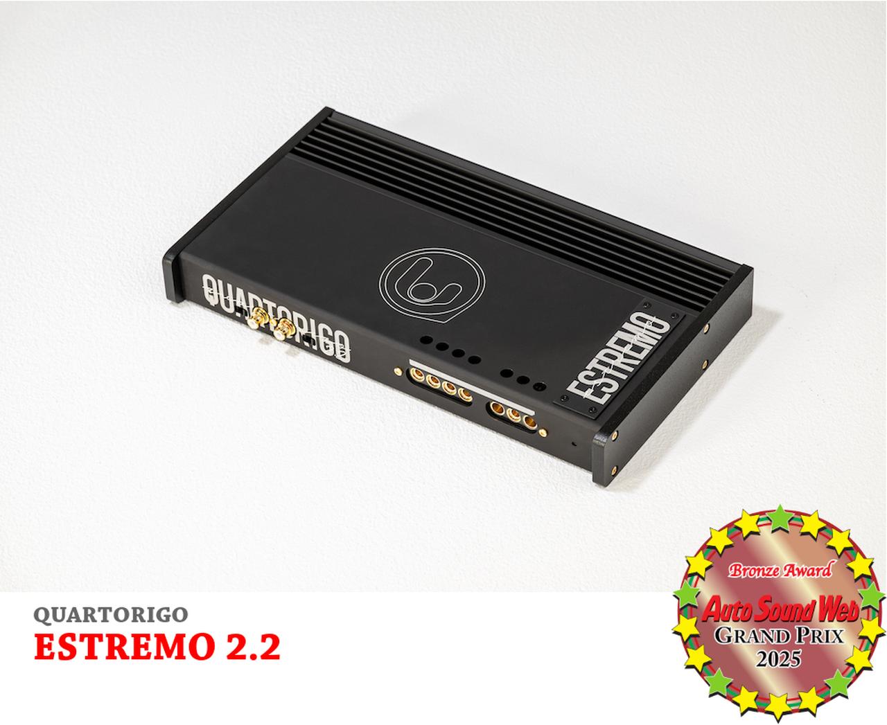 画像2: Auto Sound Web Grand Prix 2025：クアトロリゴ Estremo2.2パワーアンプ、Bronze Awardスペシャルレビュー