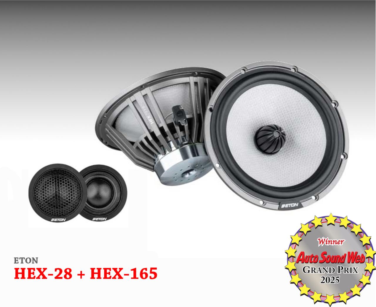 画像2: Auto Sound Web Grand Prix 2025:イートン HEX-28 + HEX-165スピーカー、グランプリ入賞スペシャルレビュー