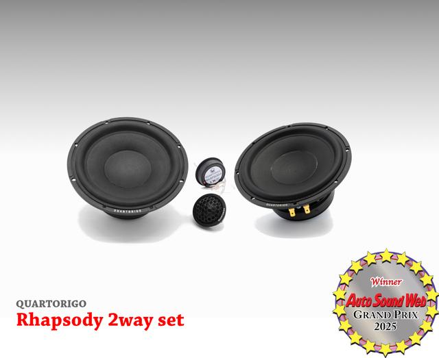 Auto Sound Web Grand Prix 2025：クワトロリゴ Rhapsody 2wayset