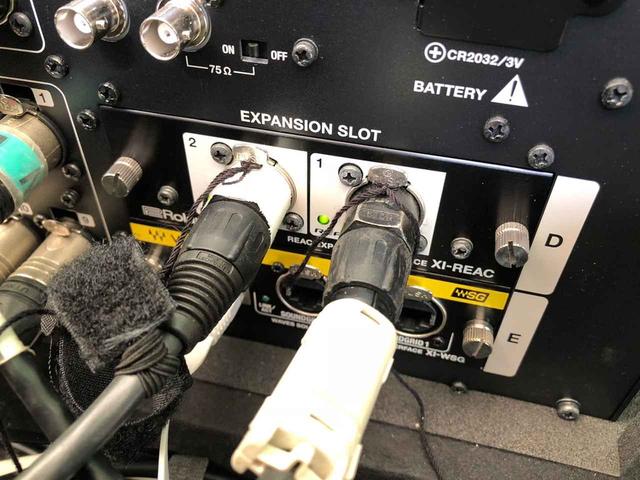 画像: 当日は「M-5000」用のSoundGridカード「WI-XSG」もレコーディング用に使用された