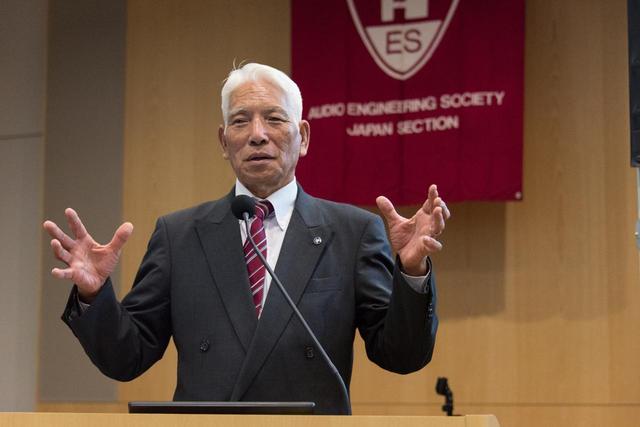 画像: 東京電機大学学長 安田浩氏によるウェルカム講演