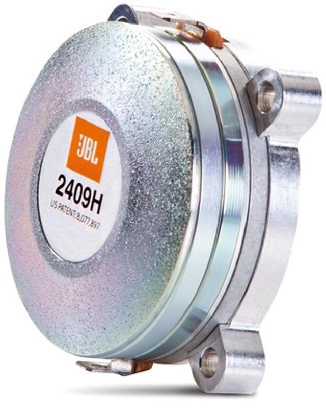 画像: 新型の「2409H」コンプレッション・ドライバーは、1インチの環状ポリマー製ダイアフラムを搭載している。金属製ドライバーが持つ固有の響きがなく、軽量なため入力信号への追従性にも優れている