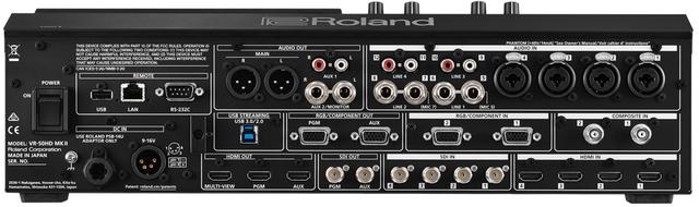 画像2: 「ローランドVR-50HD MK II」映像と音声を一元的に扱える“AVミキサー”の最新鋭モデルが登場。業務用ミキシング・コンソールに匹敵する高音質を実現【PROSOUND特別企画】