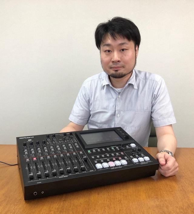 画像: ローランド RPG第1開発部 製品リーダーの茶谷 弘行氏
