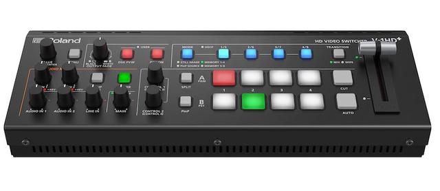 画像: ローランド ビデオ・スイッチャー「V-1HD+」を発売。高画質・高音質のプロ用 ライブ配信で使えるコンパクトサイズ
