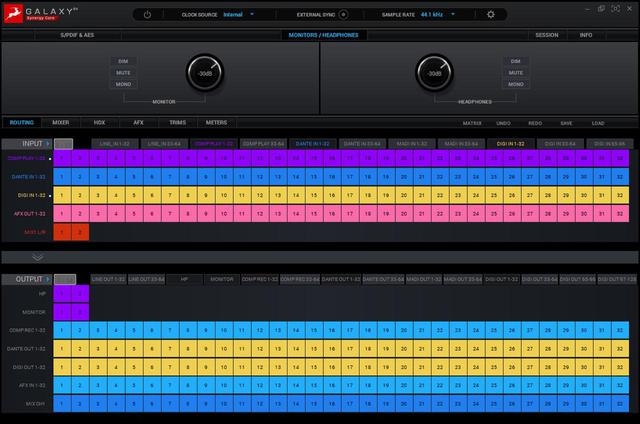 画像6: Antelope Audio『Galaxy 64 Synergy Core』Dante/HDX/MADI/Thunderbolt 3に対応、64chのAD/DAを搭載した新世代オーディオIFが登場【PROSOUND CLOSE-UP】