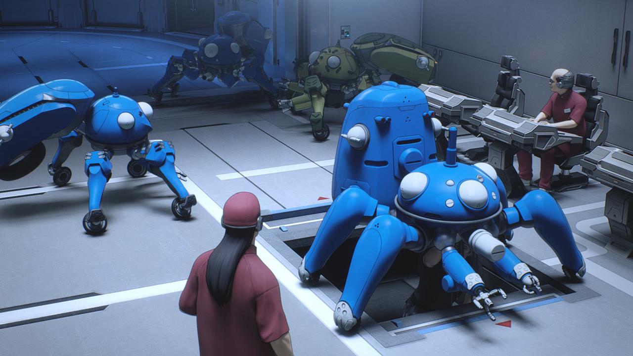 画像: 『攻殻機動隊 SAC_2045』に登場する架空の兵器タチコマ