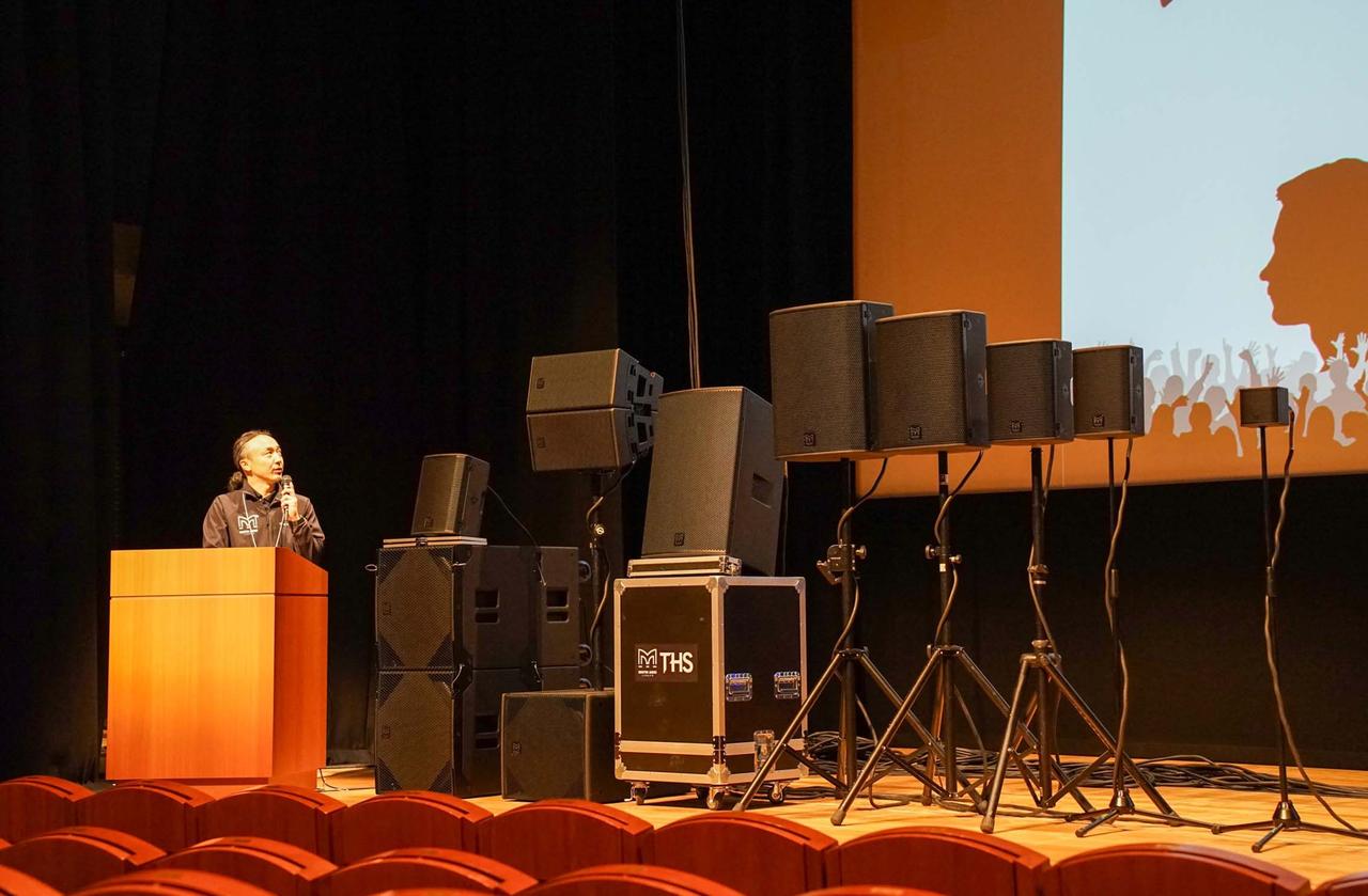 画像: よみうり大手町ホール　大ホールにおける過去のデモンストレーションの様子