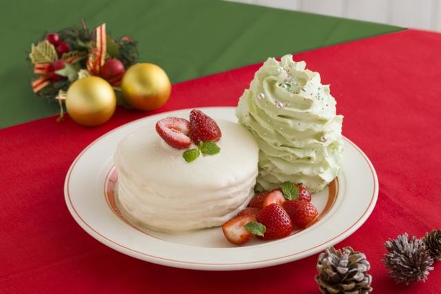 画像: Eggs ’n Things クリスマスパンケーキはいかが?