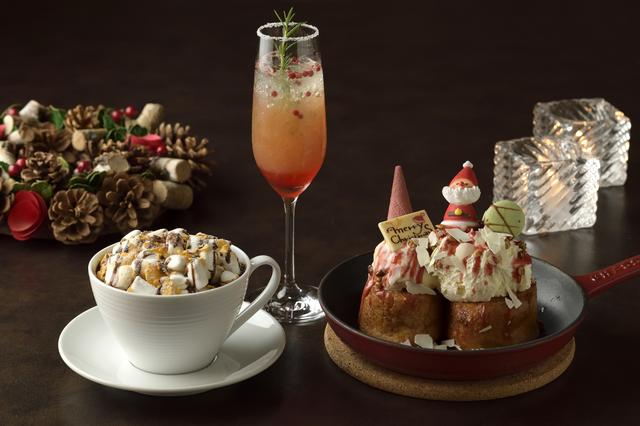 画像: みなとみらいの煌びやかな景色の中でクリスマス限定メニューを堪能…